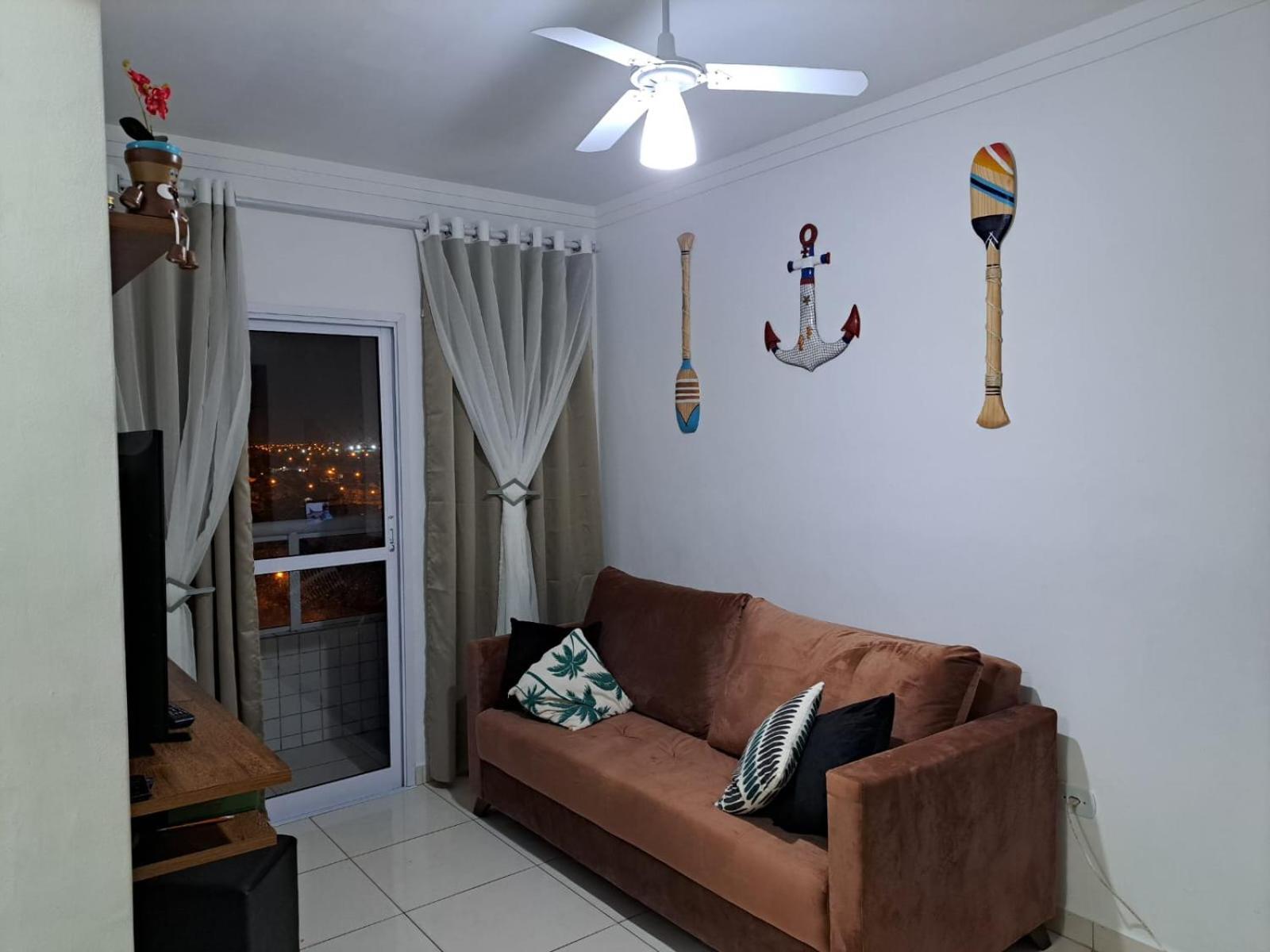 Apto Aconchegante Beira Mar Com Ar No Quarto Solemar Exterior photo